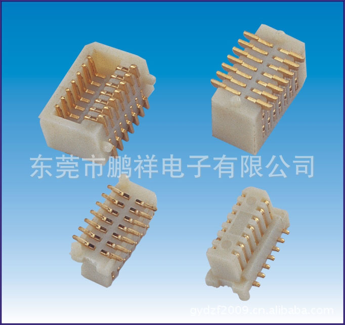 800系列，0.8mm間距側(cè)插板對(duì)板連接