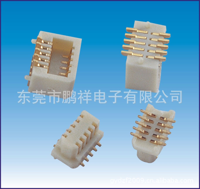 800系列，0.8mm間距側(cè)插板對(duì)板連接