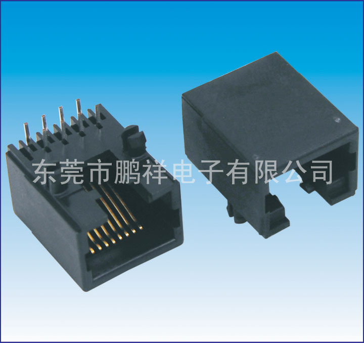 RJ45系列，8P8C 90度全塑