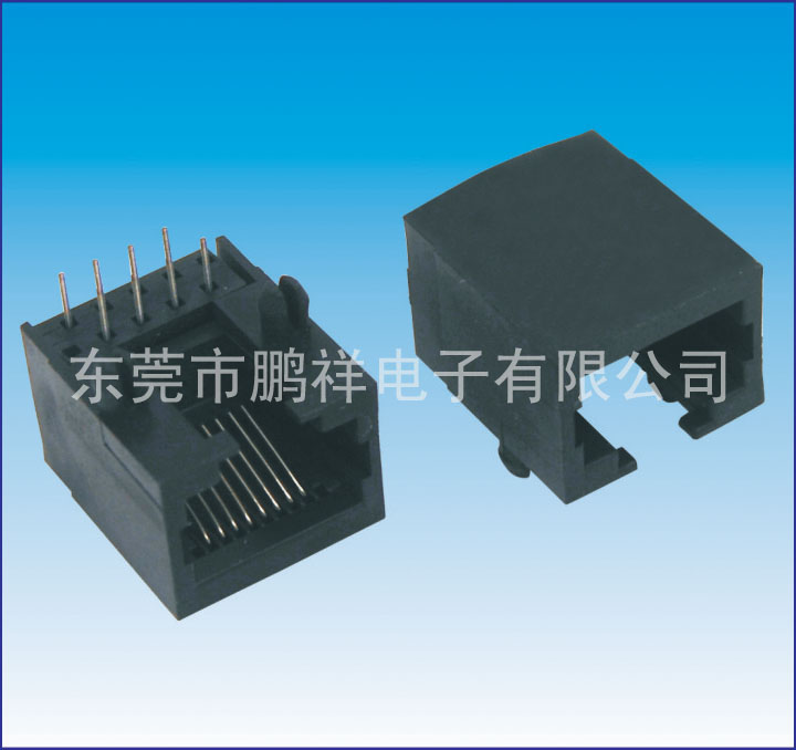 RJ45系列，8P8C 90度全塑
