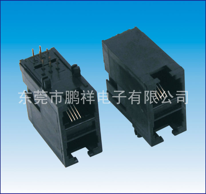 RJ11系列，2x1 雙層 RJ11