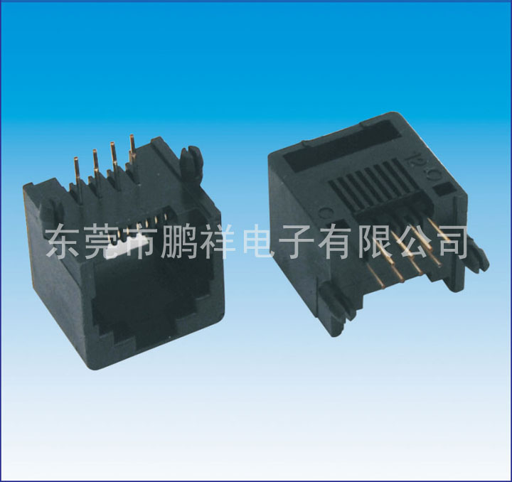 RJ45系列，8P8C 全塑 圓針