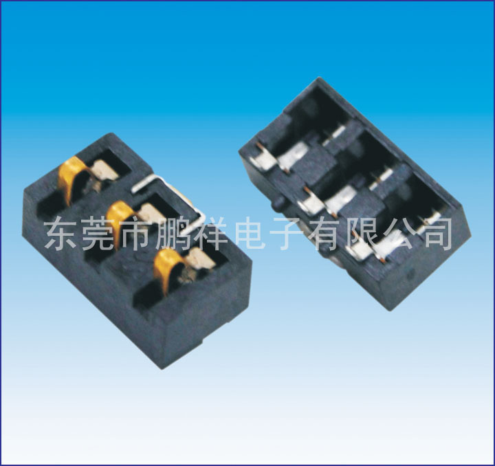 CP29系列，3.0mm彈片電池連接器